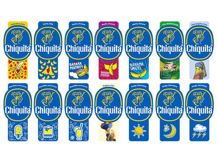 Chiquita stickers